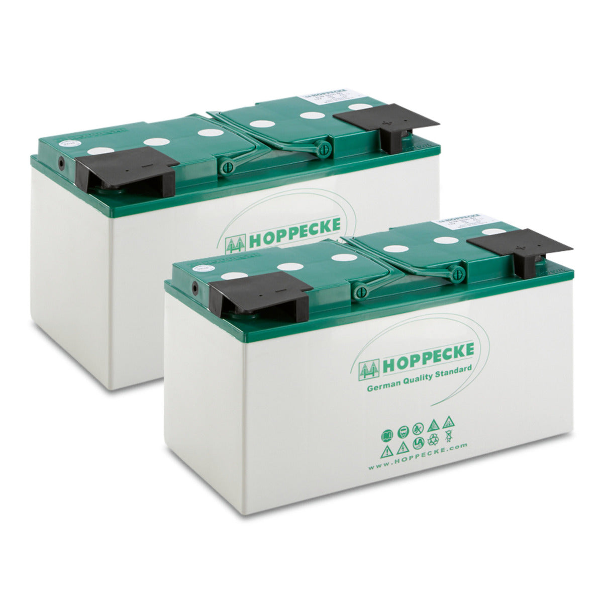 Kärcher Batterisats AGM 2x 12V/80Ah, 24 V, 80 Ah, underhållsfri